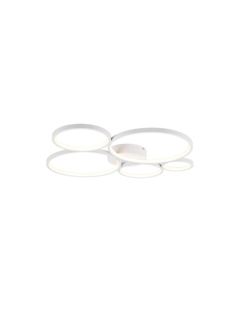 Lampy sufitowe nowoczesne - Trio Rondo Sufitowa 1xLED max 49W 5600lm 3000K Biały Mat 622610531 - produkt kolory-swiatla.pl 1