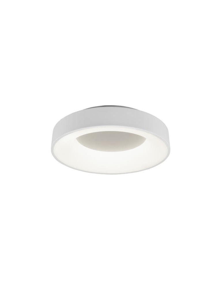 Lampy sufitowe nowoczesne - Trio Girona Sufitowa 1xLED max 27W 3200lm 4000K Biały Mat 671210131 - produkt kolory-swiatla.pl 1