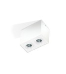 Oprawy sufitowe na wymienne źródło światła - Azzardo ELOY 2 WHITE 2xGU10 Natynkowa Biały AZ1353 - product 1