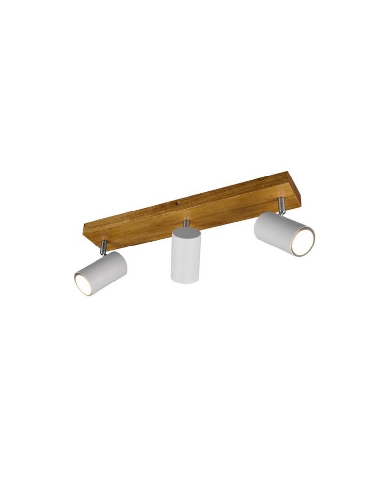 Lampy sufitowe reflektory - Trio Marley Reflektor 3xGU10 max 35W Biały Mat 812400331 - produkt kolory-swiatla.pl 1