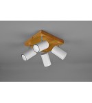Lampy sufitowe reflektory - Trio Marley Reflektor 4xGU10 max 35W Biały Mat 812400431 - product 2