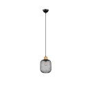 Lampy wiszące - RL Calimero Wisząca 1xE27 max 40W Czarny Mat R30561032 - produkt 2