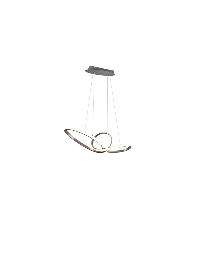 Lampy wiszące LED - RL Sansa Wisząca 1xLED max 28W 3200lm 3000K Nikiel Mat R32751107 - produkt kolory-swiatla.pl 1