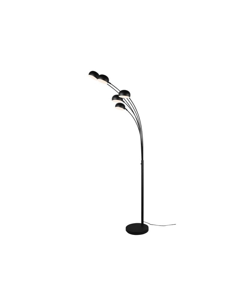 Lampy podłogowe - RL Dito Podłogowa 5xE14 max 10W Czarny Mat R46155032 - produkt kolory-swiatla.pl 1