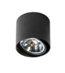 Oprawy sufitowe na wymienne źródło światła - Azzardo ALIX 12V BLACK 1xAR111 Natynkowa Czarny AZ1357 - product 2