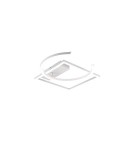 Lampy sufitowe nowoczesne - RL Pivot Sufitowa 1xLED max 23W 3000lm 4000K Biały Mat R62162131 - produkt 1