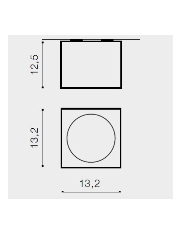 Azzardo ALEX 12V BLACK 1xAR111 Natynkowa Czarny AZ1358 - produkt 2