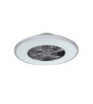 Wentylatory z oświetleniem - RL Harstad Wentylator 1xLED max 40W 5000lm 3000-6500K Chrom R62412106 - product 2