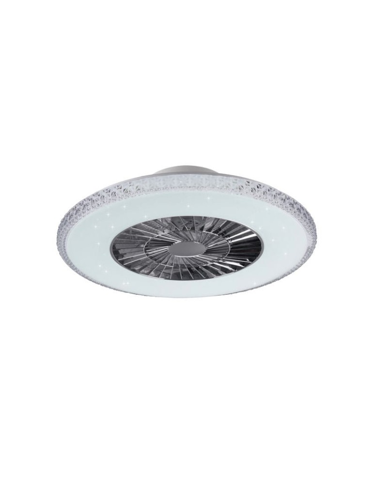 RL Harstad Wentylator 1xLED max 40W 5000lm 3000-6500K Chrom R62412106