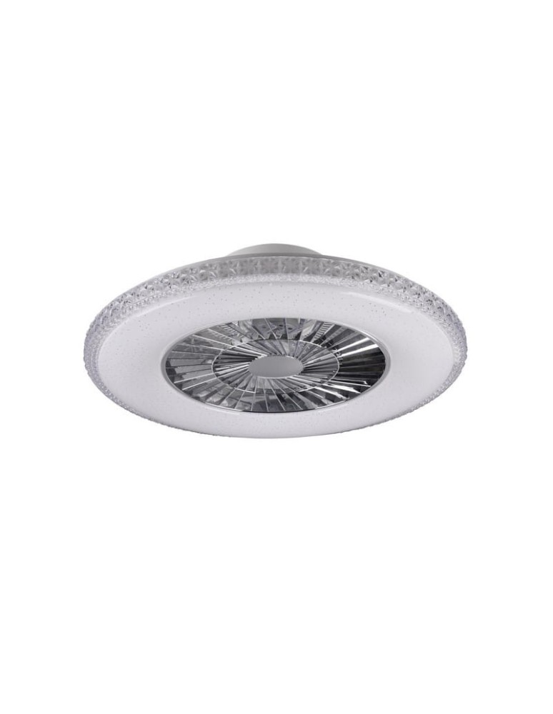 RL Harstad Wentylator 1xLED max 40W 5000lm 3000-6500K Chrom R62412106
