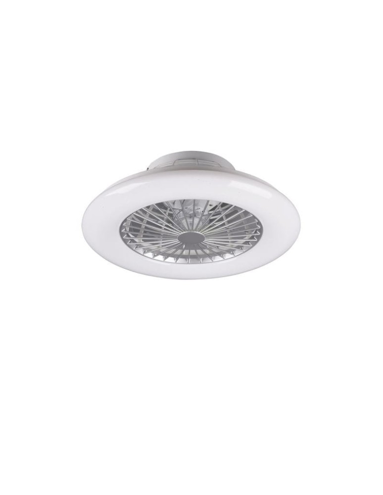 Wentylatory z oświetleniem - RL Stralsund Wentylator 1xLED max 30W 2200lm 3000-6500K tytanowy R62522187 - product kolory-swiatla.pl 4