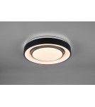 Lampy sufitowe - RL Mona RGBW Sufitowa 1xLED max 20W 2400lm RGBW+3000-6000K Czarny Mat R65041032 - product 1