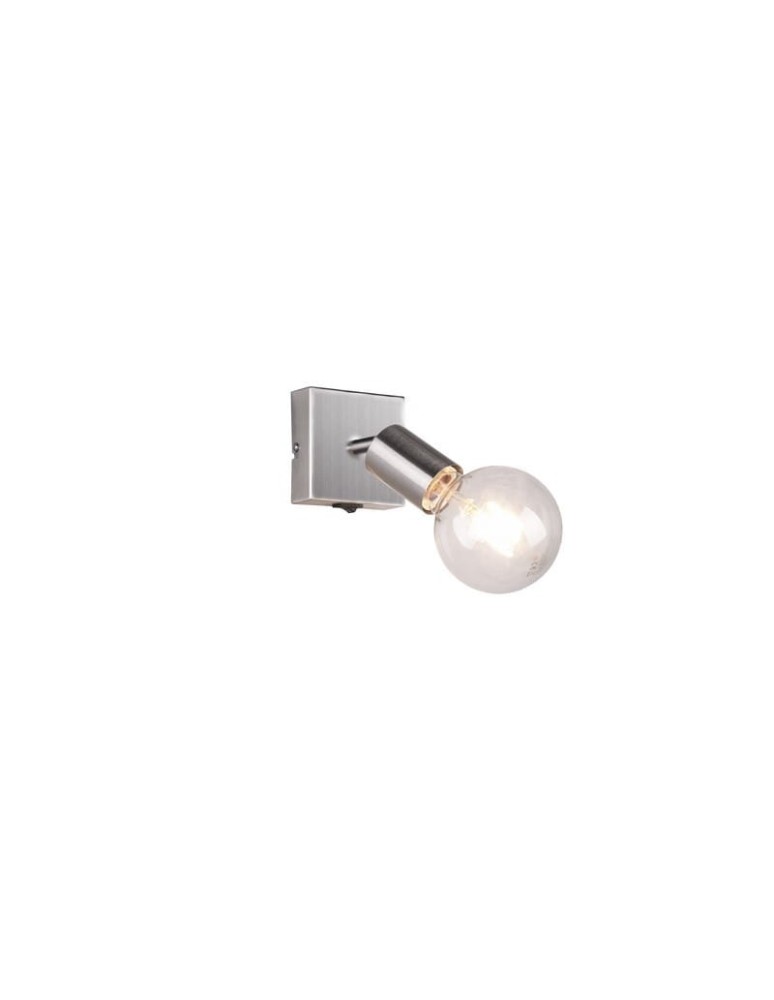 Lampy sufitowe reflektory - RL Vannes Reflektor 1xE27 max 10W Nikiel Mat R80181707 - produkt kolory-swiatla.pl 1
