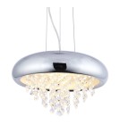 Lampy wiszące LED - Zuma Line MONT Lampa Wisząca Chrom 1xLED 18096-L - product 1