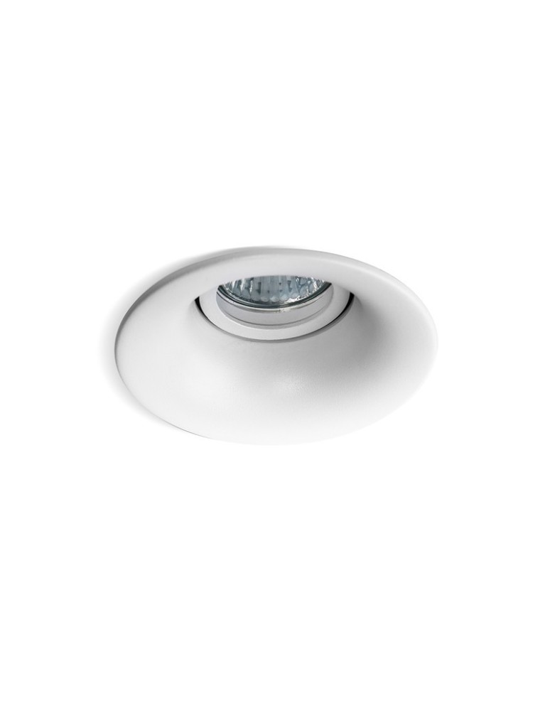 Lampy podtynkowe okrągłe - Azzardo REMI WHITE 1xGU10 Wpuszczana Biały AZ1363 - produkt kolory-swiatla.pl 1