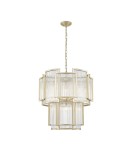 Żyrandole glamour - Zuma Line SERGIO Lampa Wisząca Złoty 8xE14 P0528-08A-V6AC - product 2