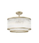 Lampy sufitowe z kryształami - Zuma Line SERGIO Lampa Sufitowa Złoty 5xE14 C0528-05H-V6AC - product 1