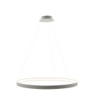Lampy wiszące okręgi - Zuma Line Wisząca Circle LED 50W 3000K śr 78cm dł. linek 250cm LA0716/1 - WH - product 1