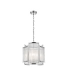 Żyrandole glamour - Zuma Line SERGIO Lampa Wisząca Chrom 3xE14 P0528-03A-F4AC - product 2