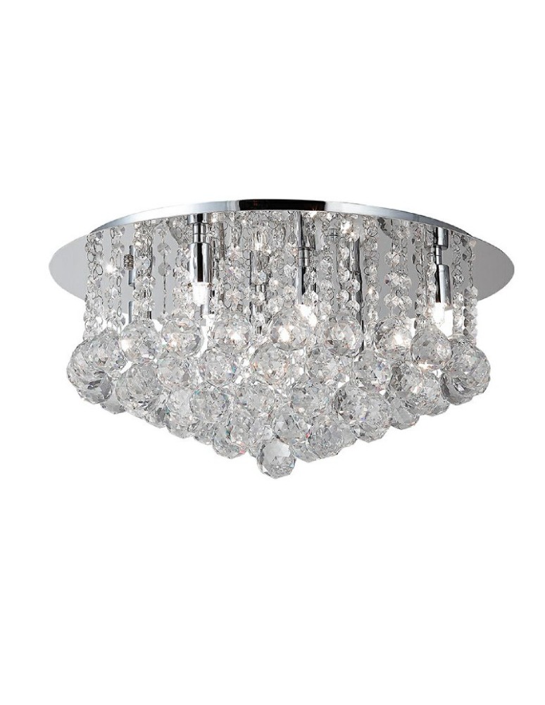 Lampy sufitowe z kryształami - Azzardo BOLLA 48 8xG9 Sufitowa/Wisząca Przeźroczysty AZ1287 - produkt kolory-swiatla.pl 1