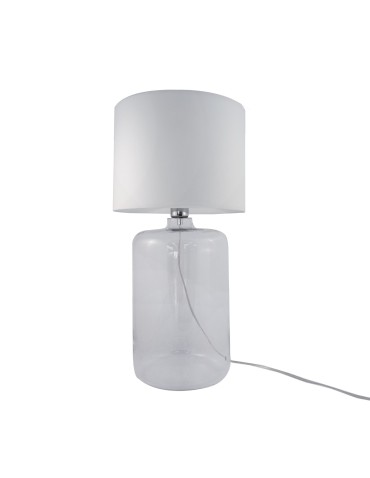 Zuma Line stołowa AMARSA transparentna podstawa abażur biały 1xE27 5506WH - produkt 2