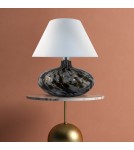 Lampy stołowe z abażurem - Zuma Line stołowa ADANA KREZLE 1xE27 5524WH - produkt 3