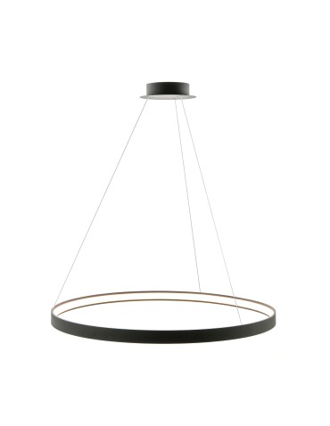 Zuma Line Wisząca CIRCLE LED 70W 3000K śr 110cm dł. linek 250cm LA0722/1 - BK