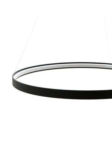 Zuma Line Wisząca CIRCLE LED 70W 3000K śr 110cm dł. linek 250cm LA0722/1 - BK - produkt 2