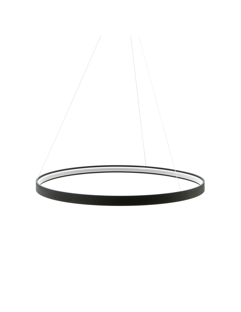 Zuma Line Wisząca CIRCLE LED 50W 3000K śr 78cm dł. linek 250cm LA0721/1 - BK