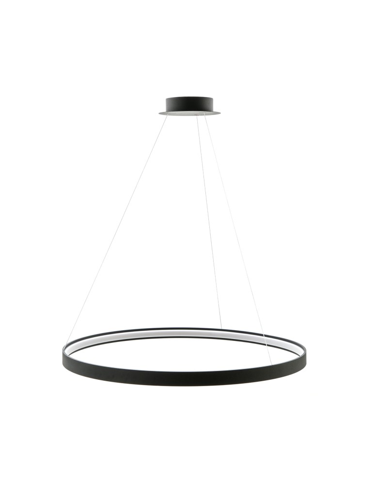 Zuma Line Wisząca CIRCLE LED 50W 3000K śr 78cm dł. linek 250cm LA0721/1 - BK