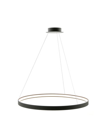 Zuma Line Wisząca CIRCLE LED 50W 3000K śr 78cm dł. linek 250cm LA0721/1 - BK