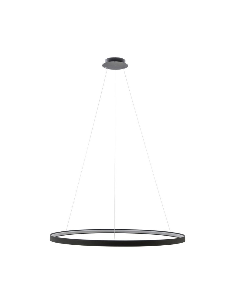 Zuma Line Wisząca CIRCLE LED 50W 3000K śr 78cm dł. linek 250cm LA0721/1 - BK