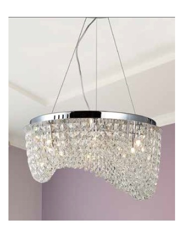 Azzardo CARMEN TOP/PENDANT 6xG9 2w1 Sufitowa lub Wisząca Przeźroczysty AZ1284 - produkt 2