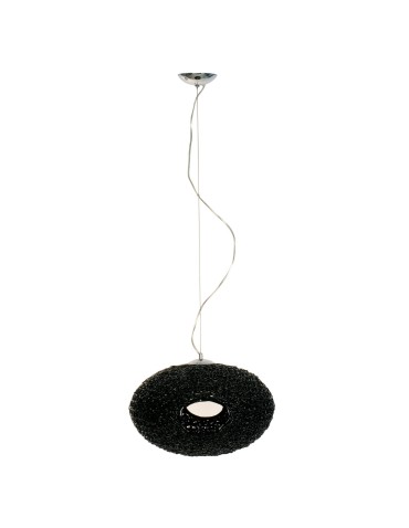 Light Prestige Neste wisząca czarna 1xE27 czarny, srebrny LP-1802/1P czarna