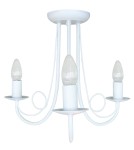 Żyrandole świecznikowe - Light Prestige Perła 3 wisząca czarna 3xE14 czarny LP-020/3P black - product 2