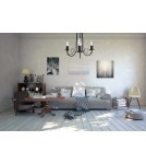 Żyrandole świecznikowe - Light Prestige Perła 3 wisząca czarna 3xE14 czarny LP-020/3P black - product 4