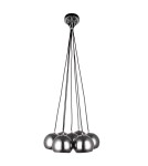 Lampy wiszące - Light Prestige Punto 7 wisząca grafit 7xE14 grafitowy LP-22872/7P grafit - product 1