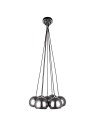Light Prestige Punto 7 wisząca grafit 7xE14 grafitowy LP-22872/7P grafit