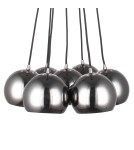 Lampy wiszące - Light Prestige Punto 7 wisząca grafit 7xE14 grafitowy LP-22872/7P grafit - product 3