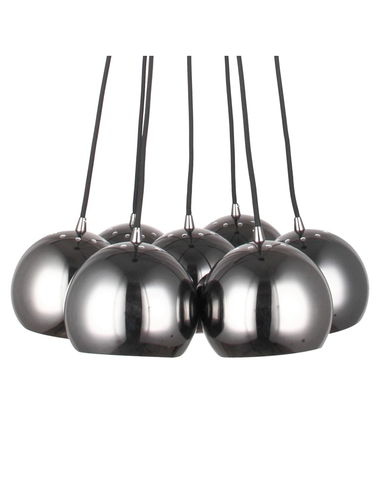 Light Prestige Punto 7 wisząca grafit 7xE14 grafitowy LP-22872/7P grafit
