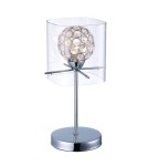 Lampy wiszące - Light Prestige Spark 1 wisząca transparentna 1xG9 srebrny, transparentny LP-5193/1P transp - produkt 3