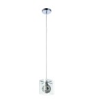 Lampy wiszące - Light Prestige Spark 1 wisząca transparentna 1xG9 srebrny, transparentny LP-5193/1P transp - produkt 5