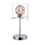 Lampy wiszące - Light Prestige Spark 1 wisząca transparentna 1xG9 srebrny, transparentny LP-5193/1P transp - produkt 7