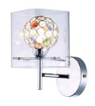 Lampy wiszące - Light Prestige Spark 1 wisząca transparentna 1xG9 srebrny, transparentny LP-5193/1P transp - produkt 8
