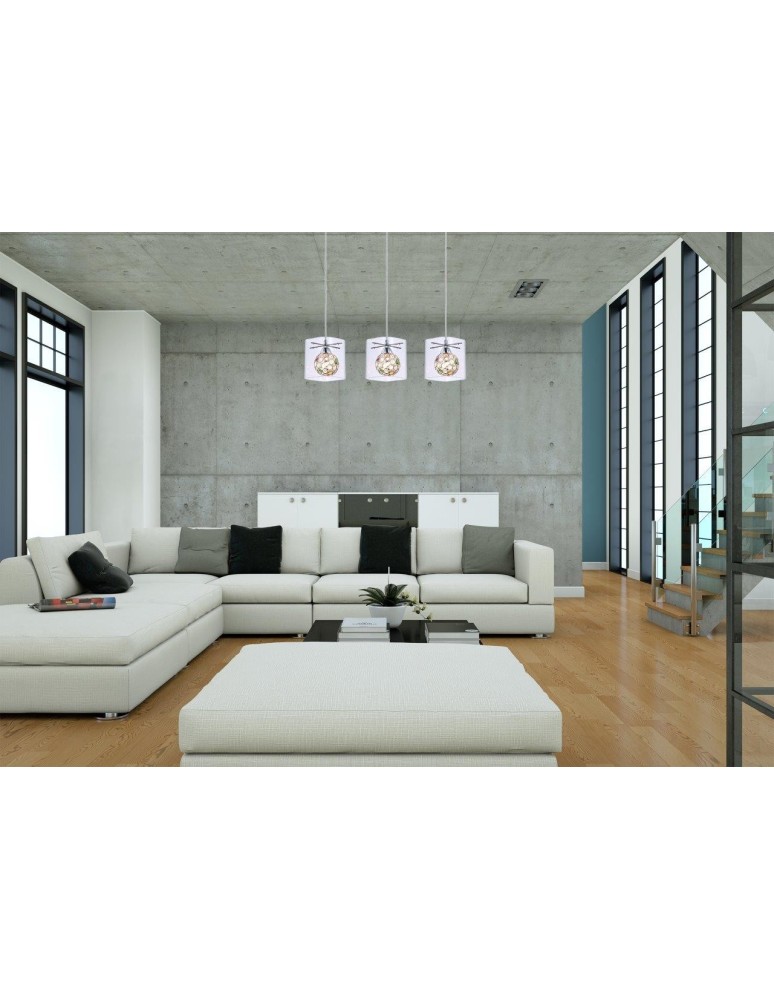 Lampy wiszące - Light Prestige Spark 1 wisząca transparentna 1xG9 srebrny, transparentny LP-5193/1P transp - produkt kolory-swiatla.pl 10