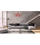 Żyrandole świecznikowe - Light Prestige Como wisząca czarna 6xE14 Czarny/Nikiel LP-90103/6P BK - product 5