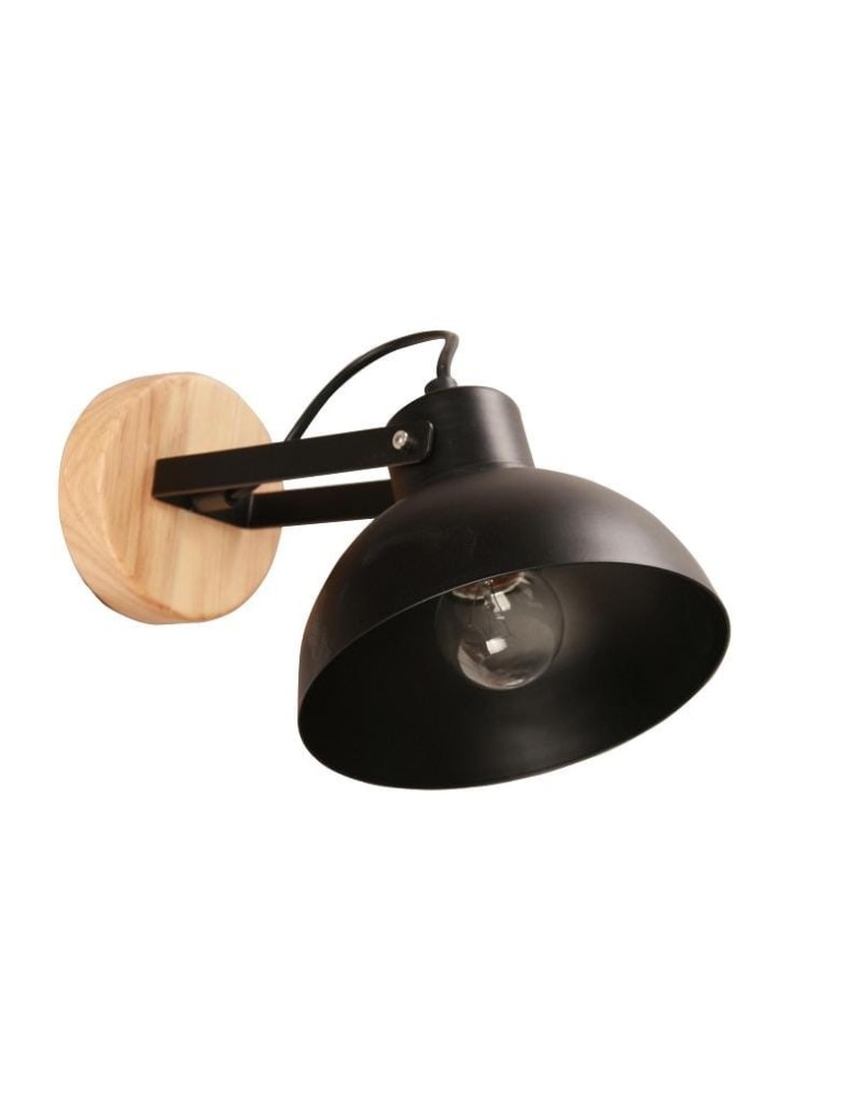 Light Prestige Terme 5 wisząca E27 czarny, drewno LP-4404/5P