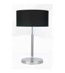 Lampy stołowe z abażurem - Light Prestige Narni lampa biurkowa E27 czarny, srebrny LP-3318/1T - product 1