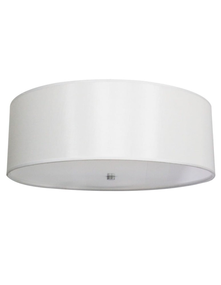 Lampy sufitowe - Light Prestige Girona plafon biały 50cm E27 biały LP-2190/3C-50 WH - produkt kolory-swiatla.pl 1
