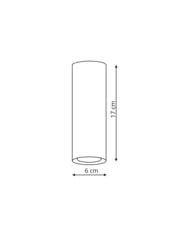 Light Prestige Manacor oczko białe 17 cm GU10 biały LP-232/1D - 170 - produkt 2